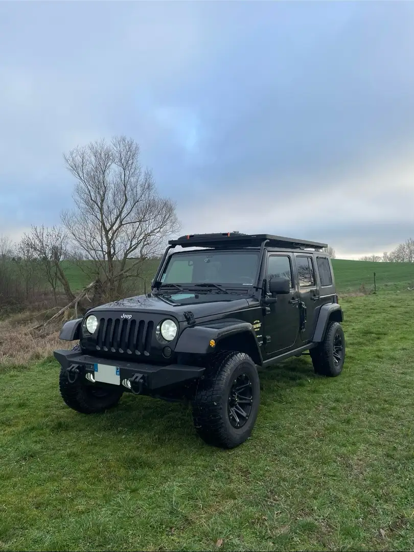 Jeep Wrangler 2.8 CRD - Unlimited Sahara Noir - 1