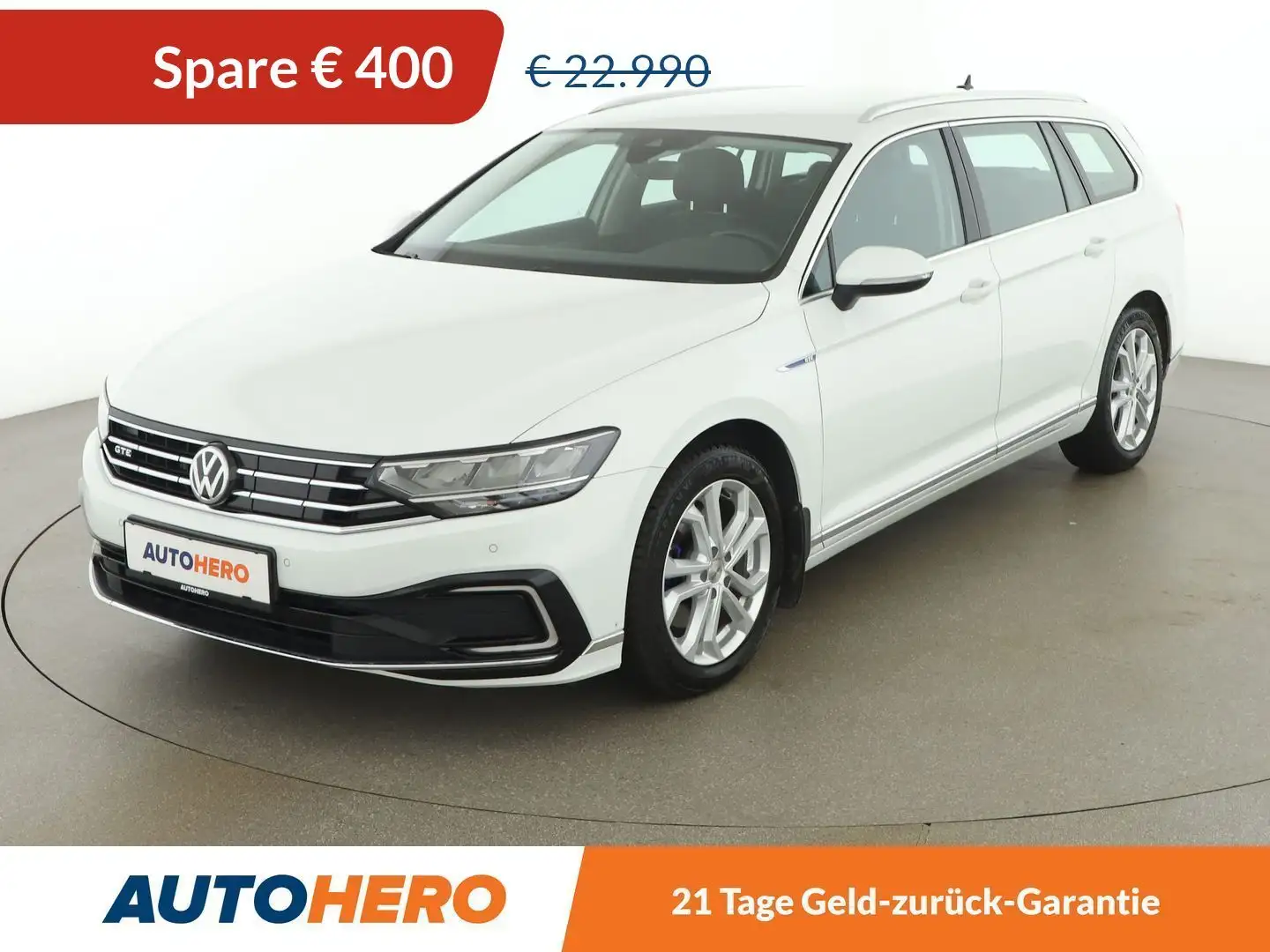 Volkswagen Passat 1.4 GTE Aut. *LED*ACC*SPUR*AHK*STANDHZ*CAM* Weiß - 1