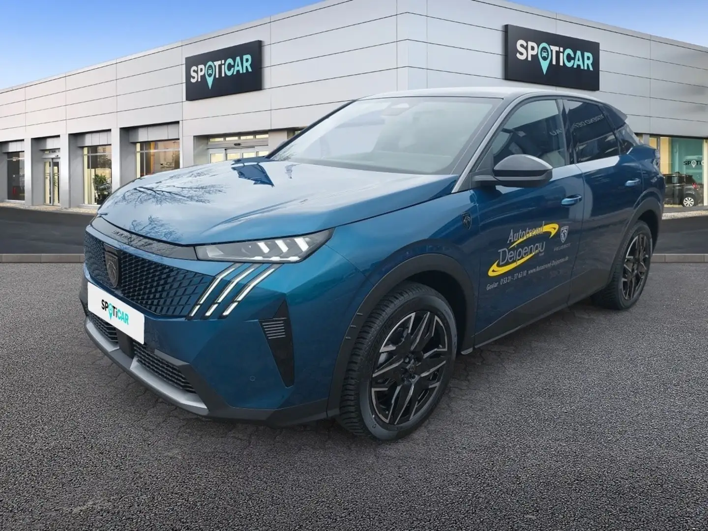 Peugeot 3008 GT Hybrid145 e-DSC6 WinterPack Blau - 1