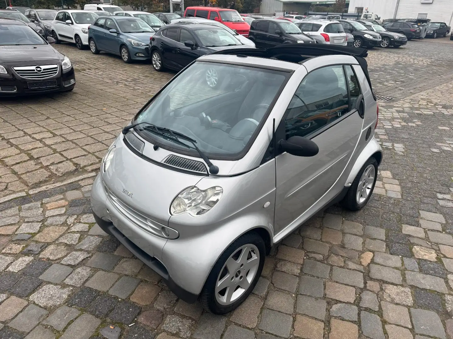 smart forTwo pulse 45kW Cabrio *TÜV&Service NEU*Klima Silber - 1