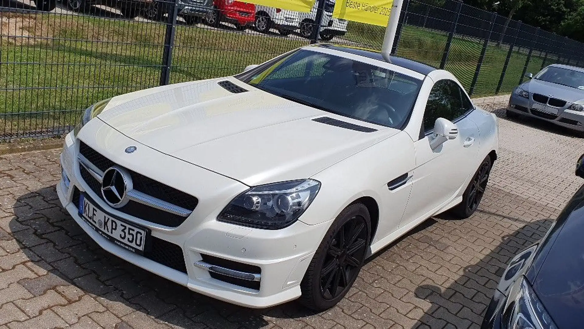 Mercedes-Benz SLK 200 SLK Roadster SLK 200 AMG Line Navi Leder Blanco - 2