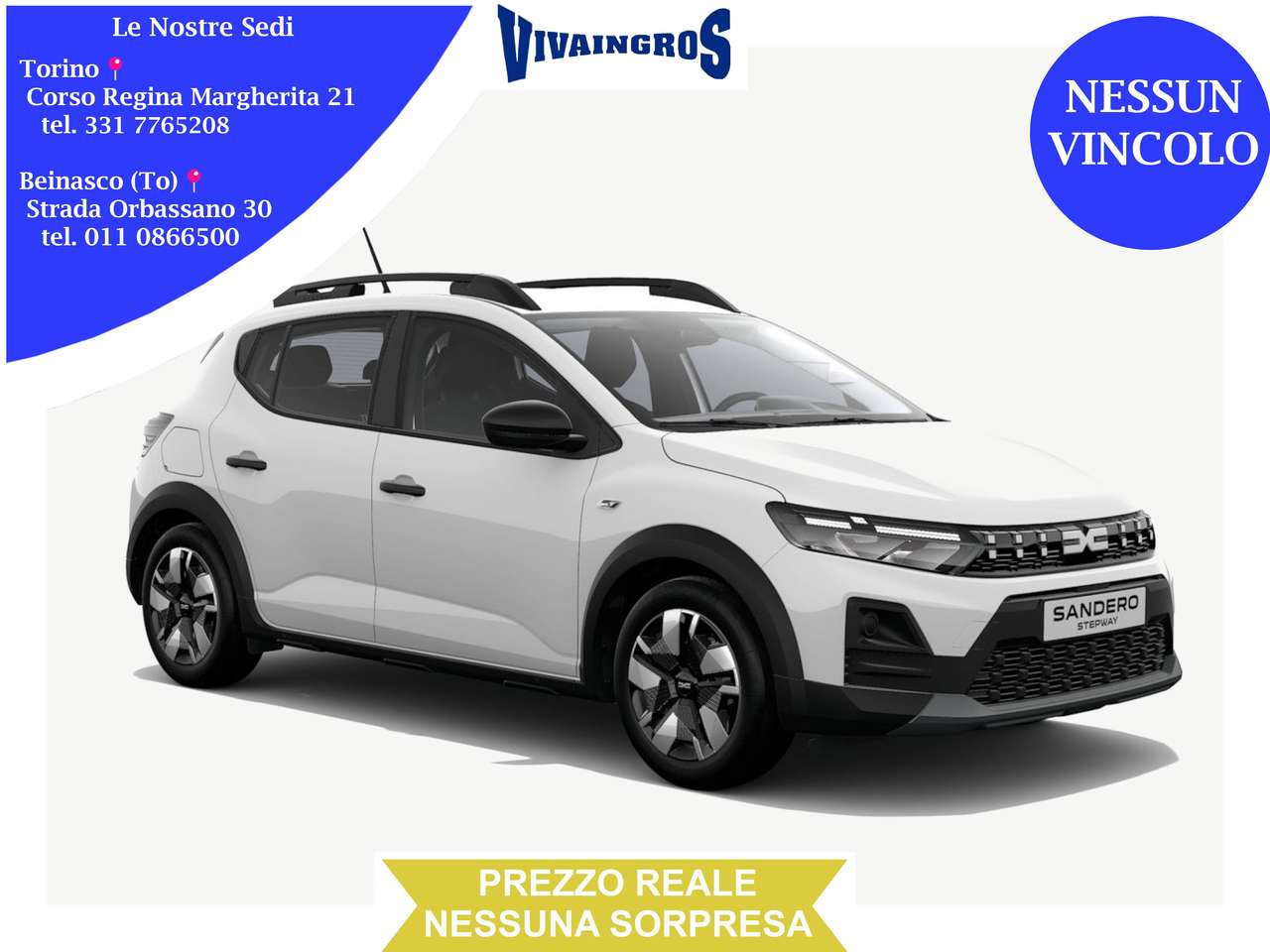 Dacia Sandero Stepway 1.2 Eco-G Essential 120CV / NESSUN VINCOLO DI FINANZIAMENTO
