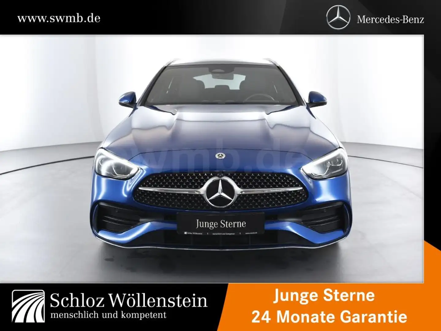 Mercedes-Benz C 300 de T AMG/LED/AHK/Pano-D/Totwinkel/360Cam Blau - 2