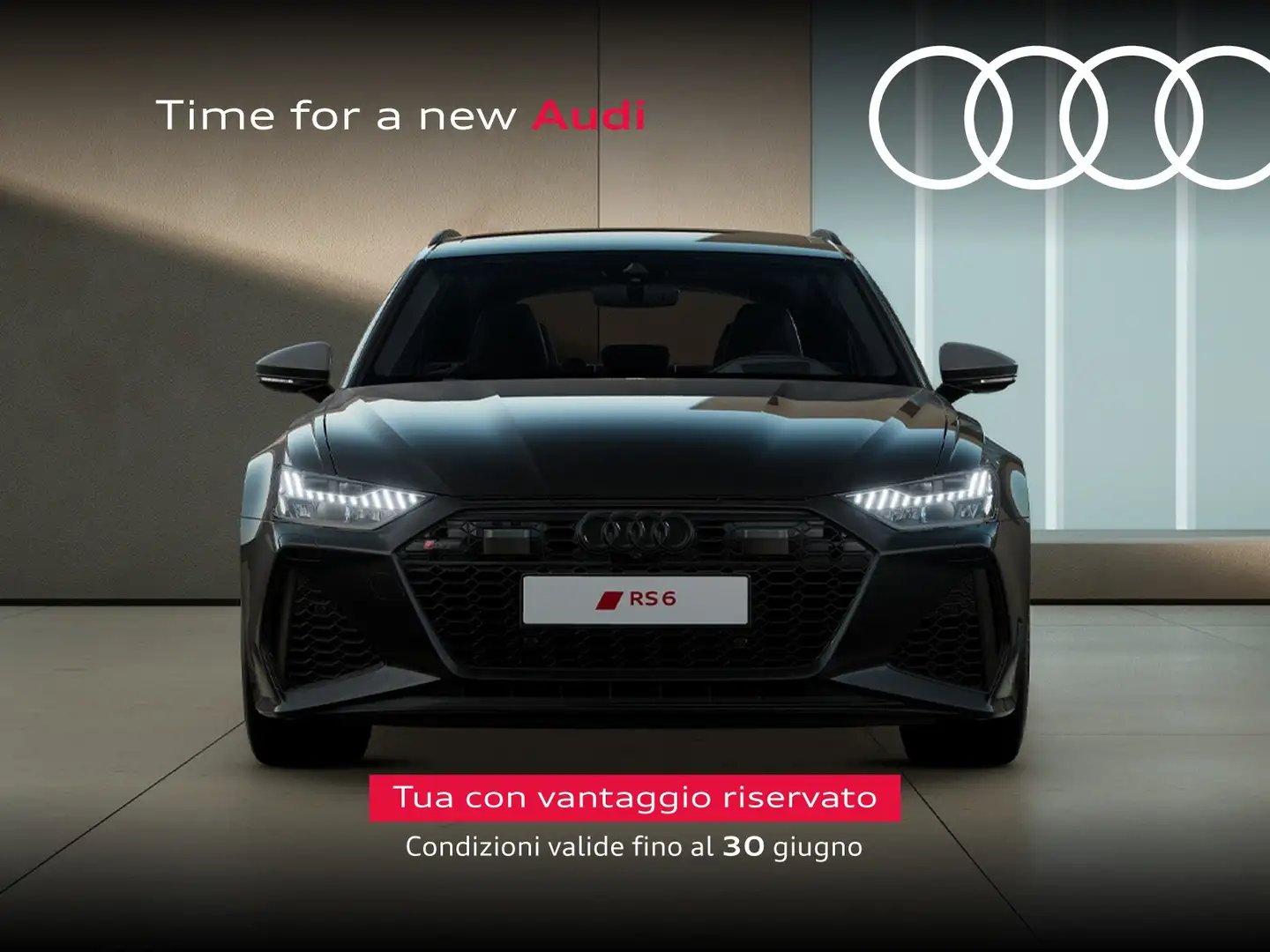 Audi RS6 avant 4.0 mhev performance quattro tiptronic Nero - 2