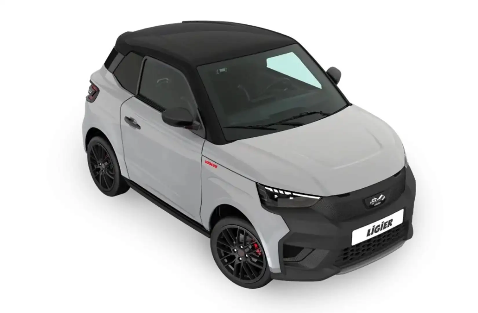 Ligier JS 50 ULTIMATE +Climatizzatore +Servosterzo REVO D+ E5+ Grigio - 1