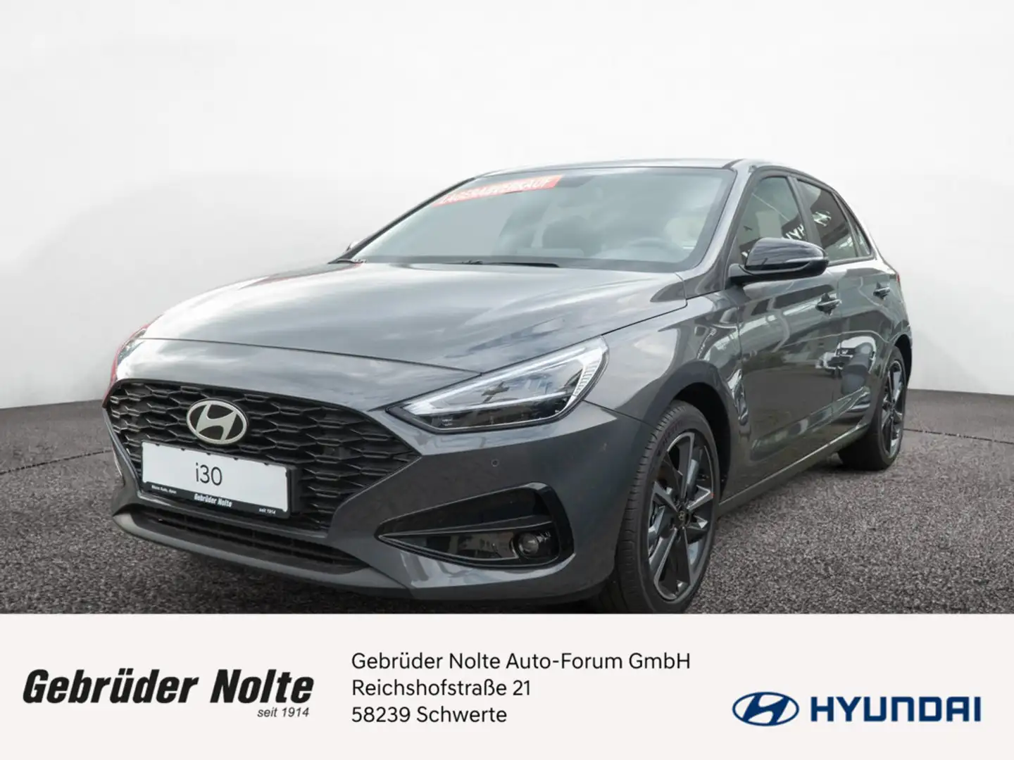 Hyundai i30 1.0 T-GDI Advantage SHZ KAMERA NAVI LED Grau - 1