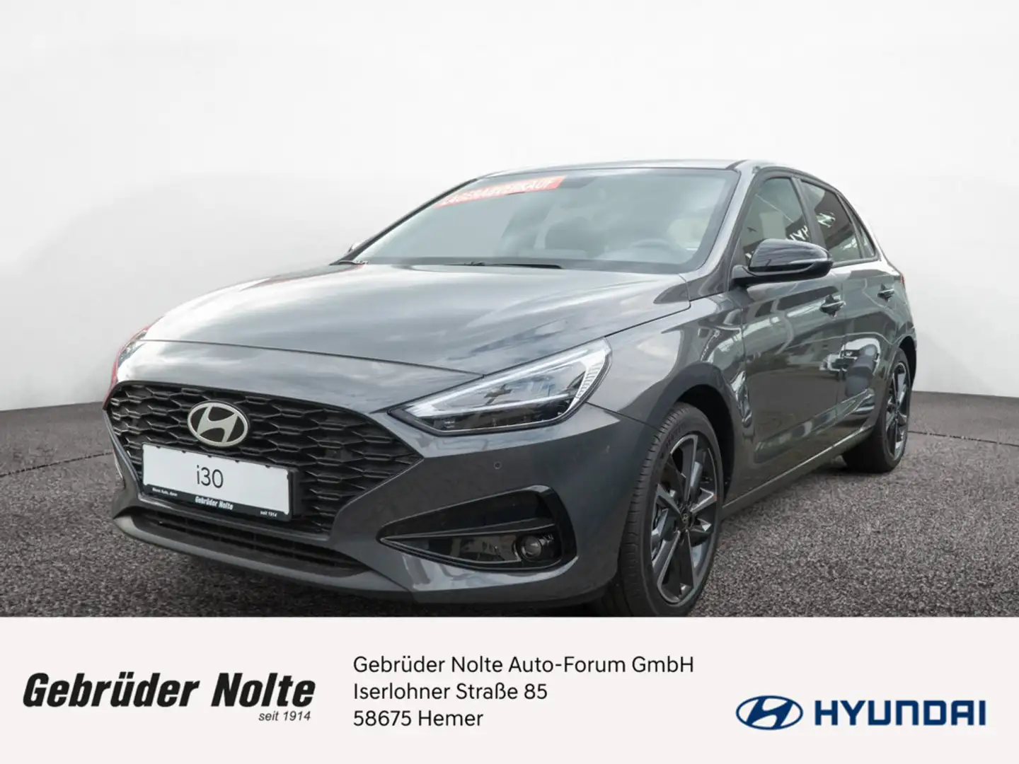 Hyundai i30 1.0 T-GDI Advantage SHZ KAMERA NAVI LED Grau - 1