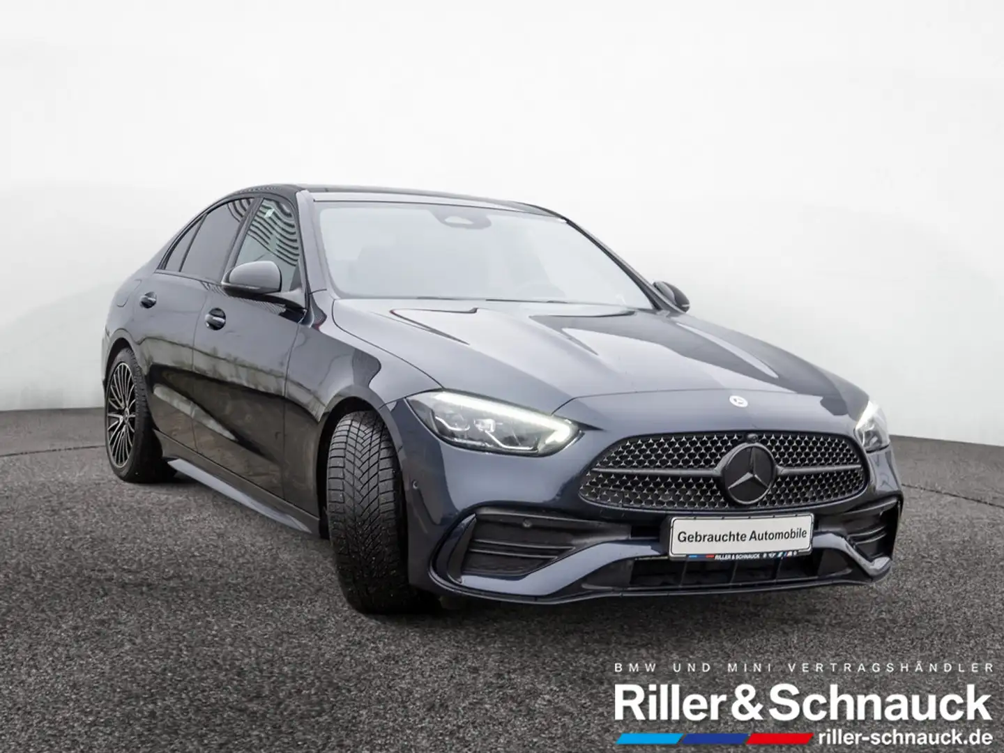 Mercedes-Benz C 300 d NIGHT-PAKET+DISTRONIC+KAMERA+NAVI+LED+ Blau - 2