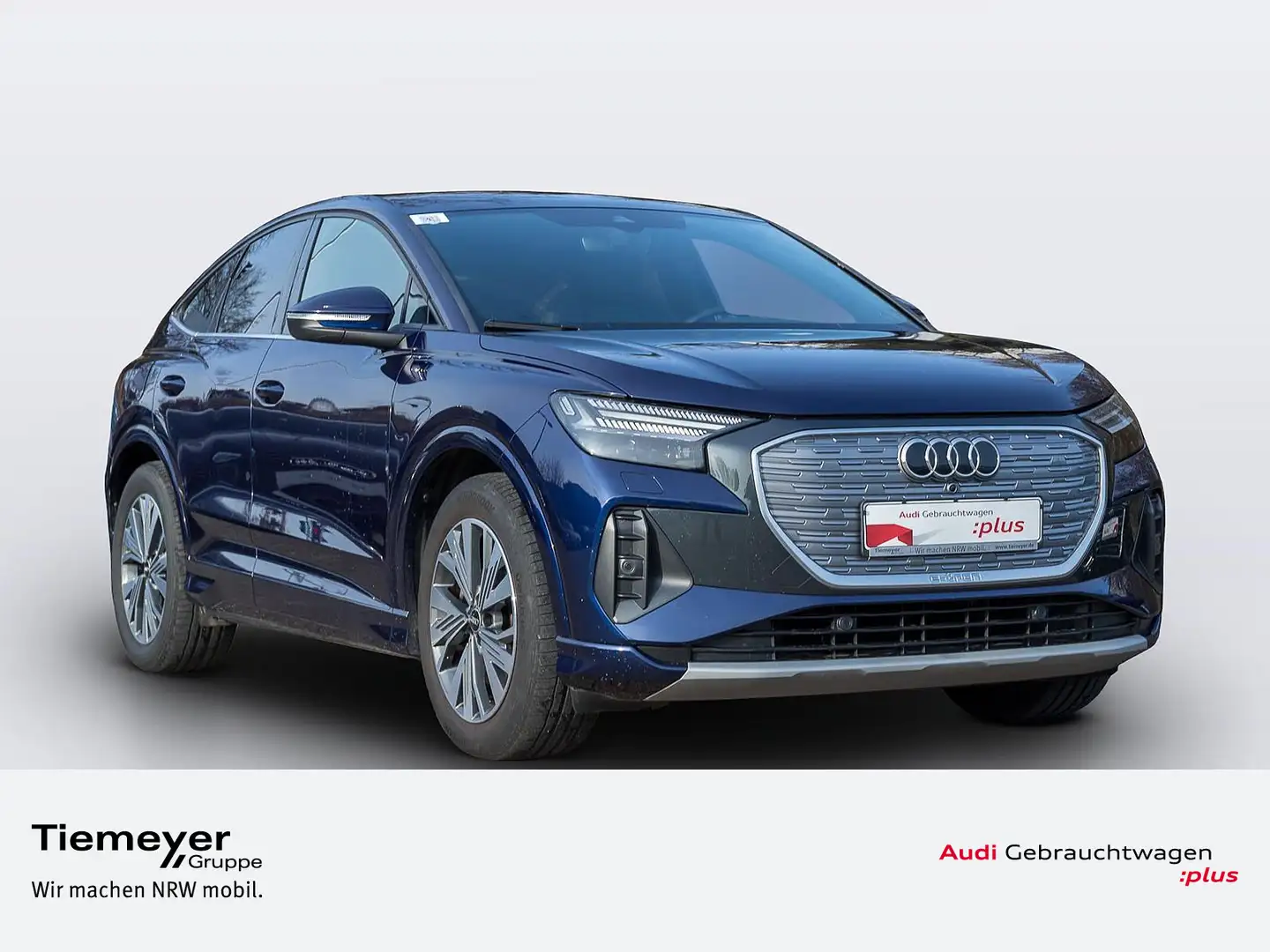 Audi Q4 e-tron Sportback 50 Q S LINE MATRIX NAVI+ SON Blau - 1