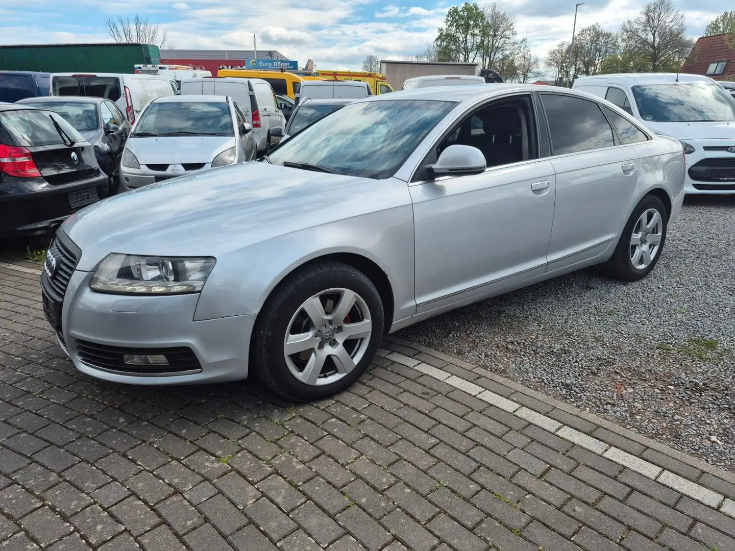 Audi A6 Lim. 2.0 TDI Automatik Navi LED Argent - 2