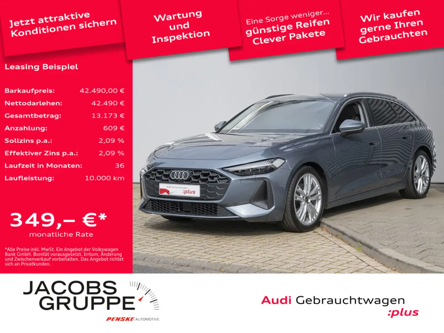 Audi A5 Avant TFSI S tronic *ACC*AHK*RFK*LED plus* Blau - 1