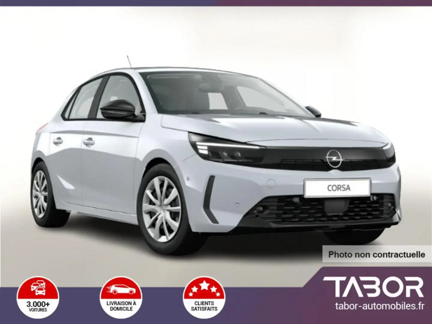 Opel Corsa 1.2 Turbo 100 Edition LED régulateur Blanc - 1