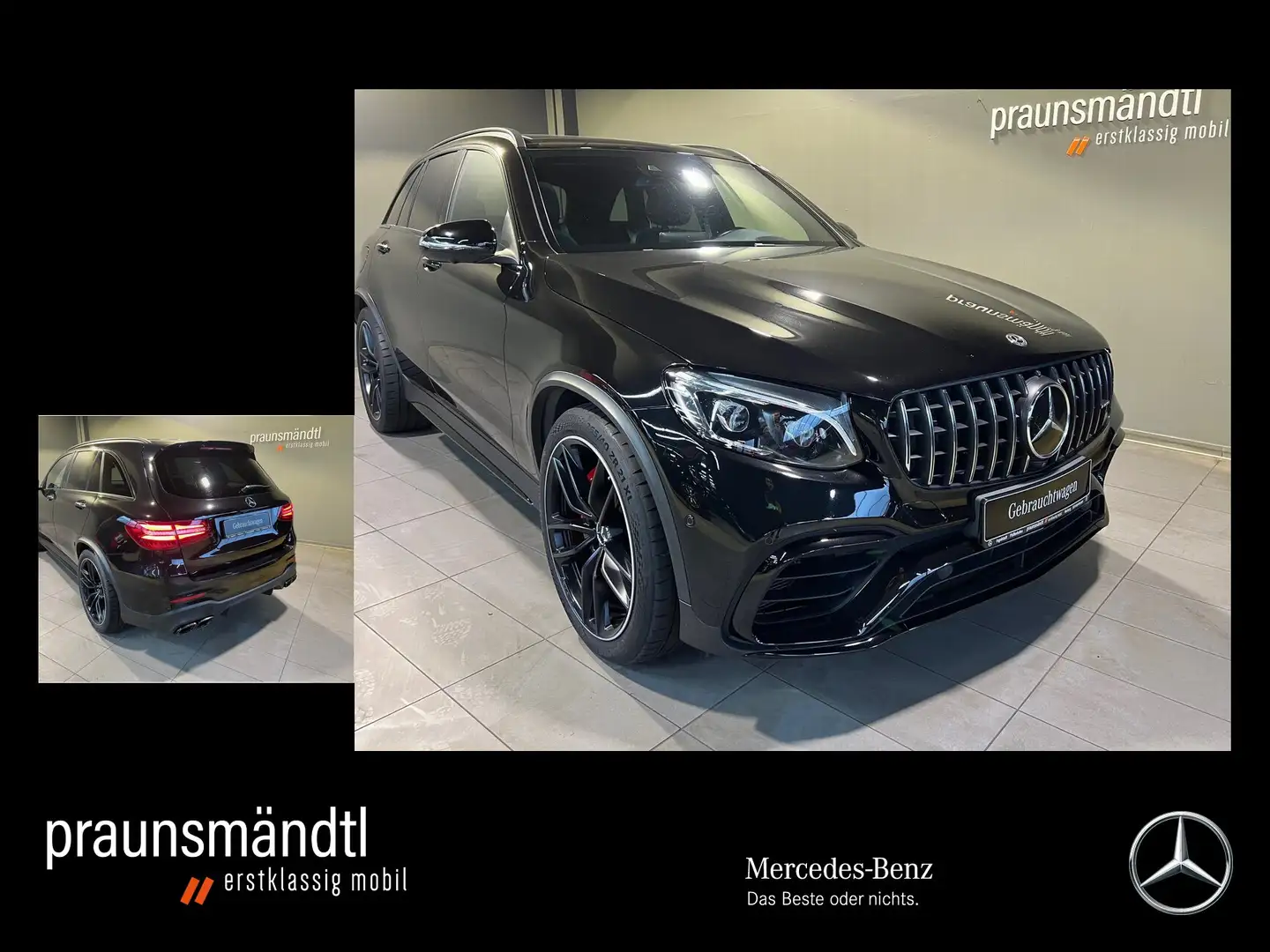 Mercedes-Benz GLC 63 AMG GLC 63 S 4M AMG Night  Pano/Sound/HeadUp/Drivers Noir - 1