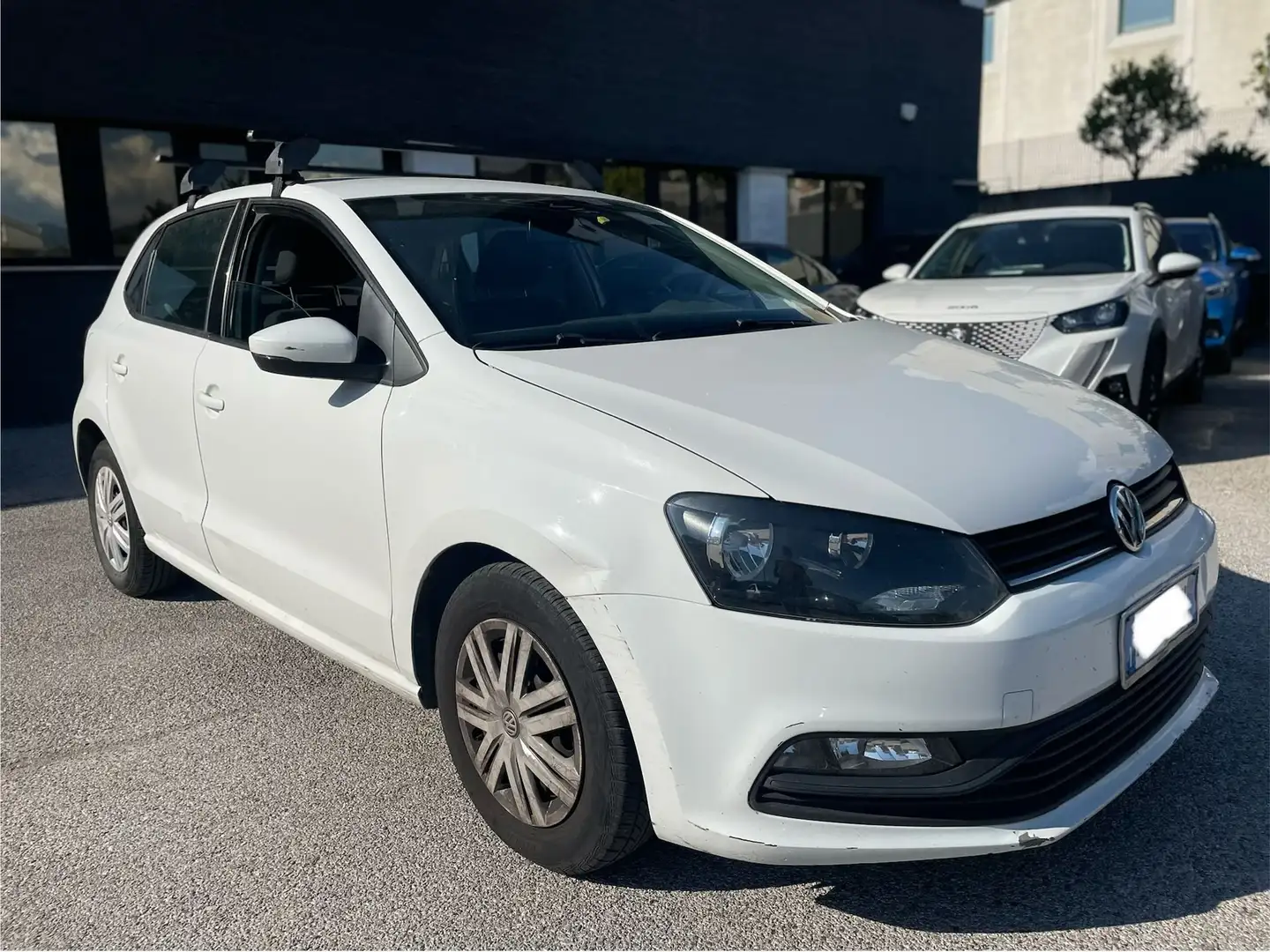Volkswagen Polo 1.4TDI TRENDLINE 75CV Bianco - 1