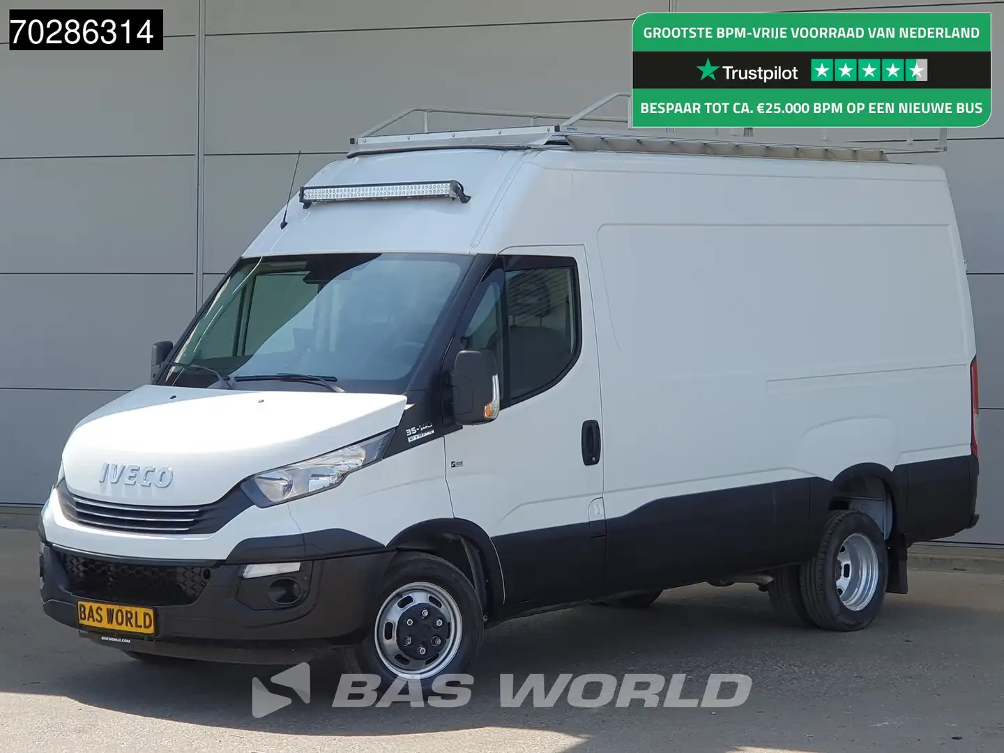 Iveco Daily 35C14 Automaat Dubbellucht L2H2 3,5t Trekhaak Airc Wit - 1
