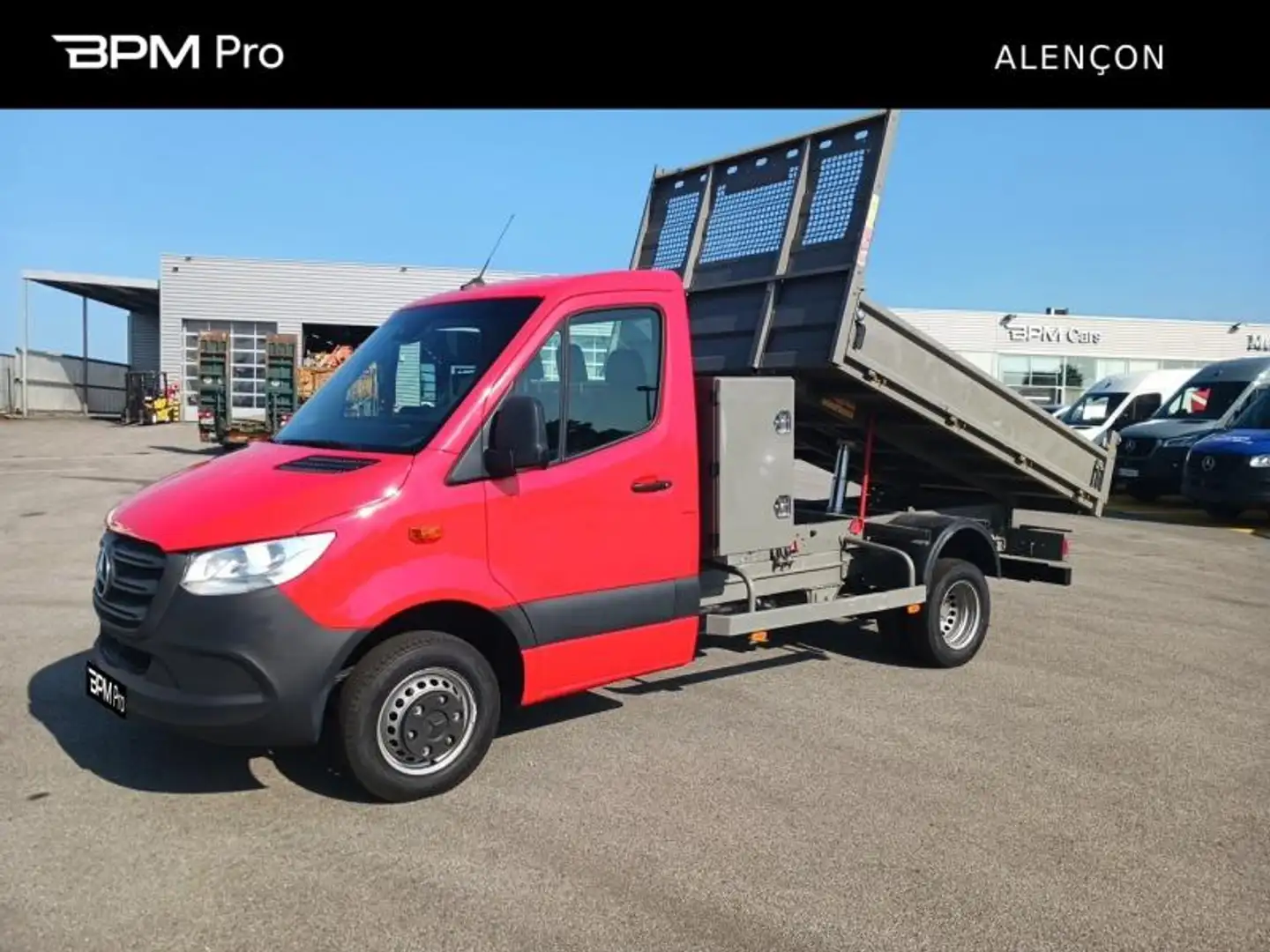 Mercedes-Benz Sprinter 514 CDI 37 3T5 Propulsion Rouge - 1