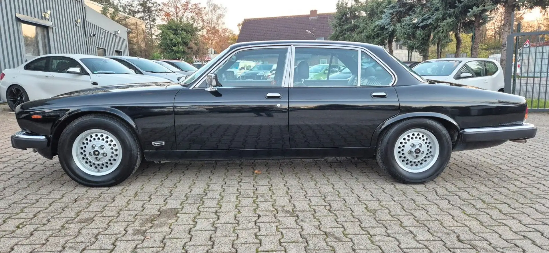 Jaguar XJ Sovereign V12 Oldtimer Blauw - 2