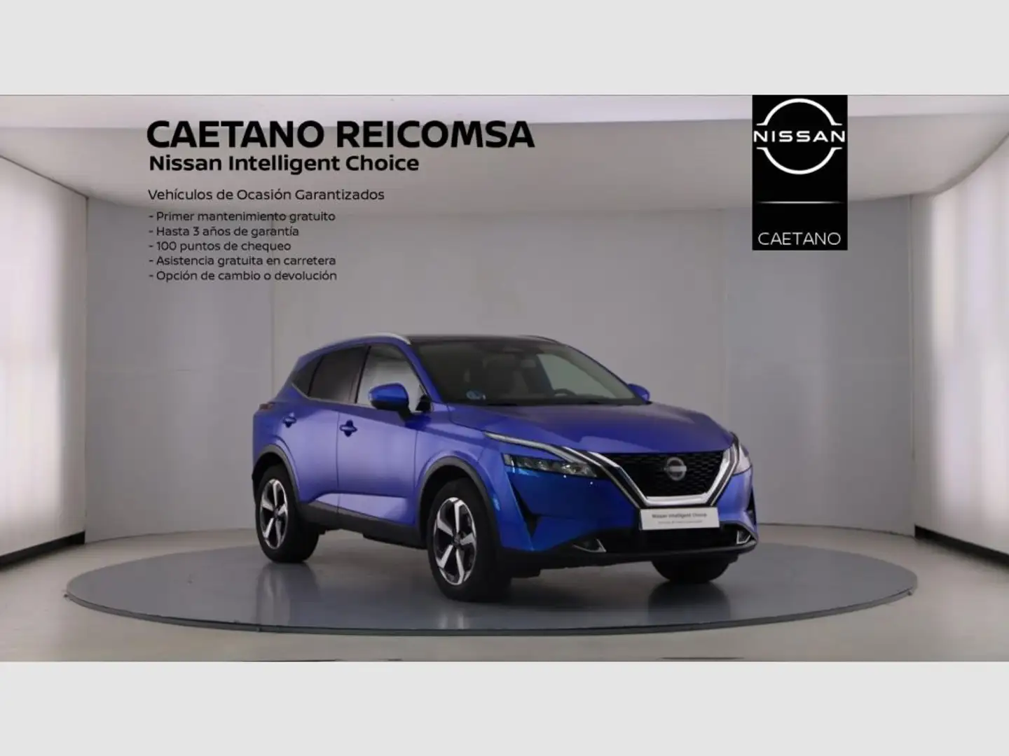 Nissan Qashqai DIG-T 116kW Xtronic N-Connecta Azul - 1