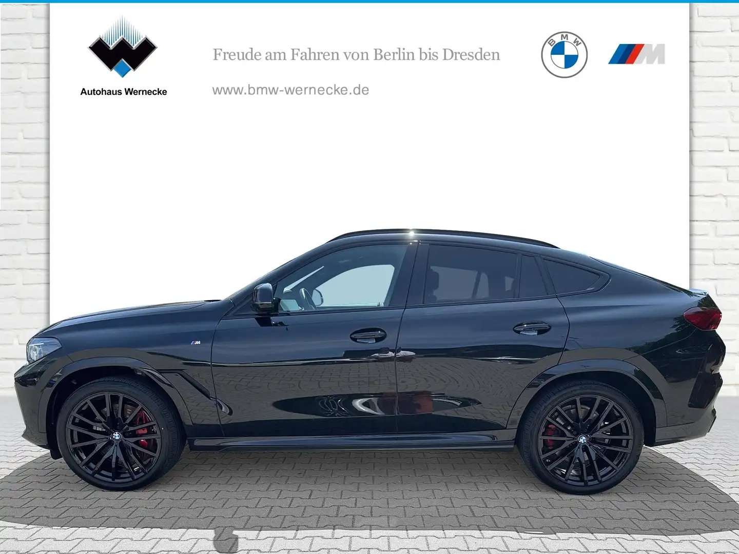 BMW X6 xDrive40d M Sportpaket Head-Up HiFi DAB WLAN Zwart - 2