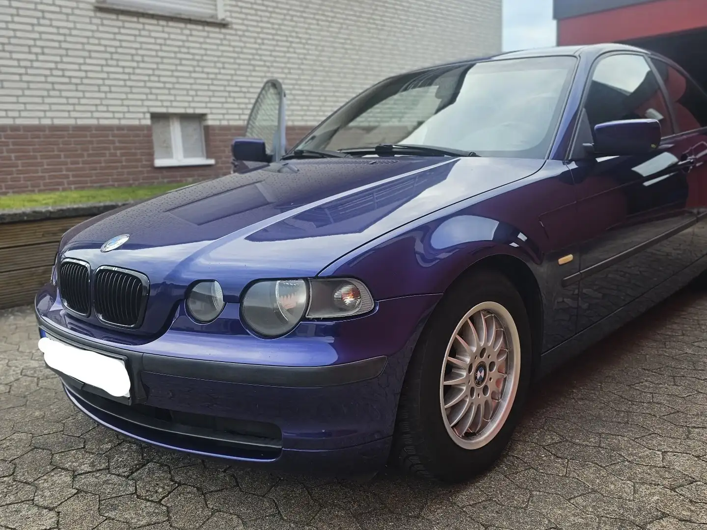 BMW 318 318ti compact - Steuerkette erneuert M-Felgen Синій - 2