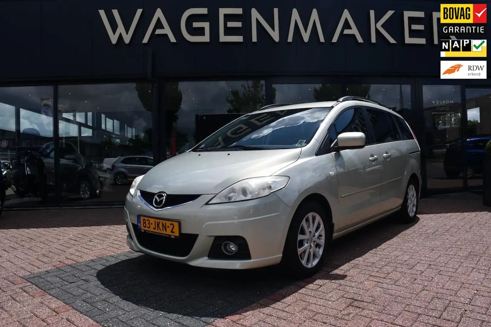 Mazda 5 2.0 Business AUT|Clima|Cruise|NAVI|Cam|7P.|DealerO Jaune - 1