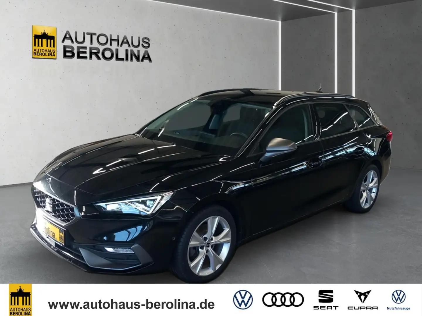 SEAT Leon ST 1.5 eTSI FR DSG *ACC*BEATS*R-CAM*SHZ* Noir - 2