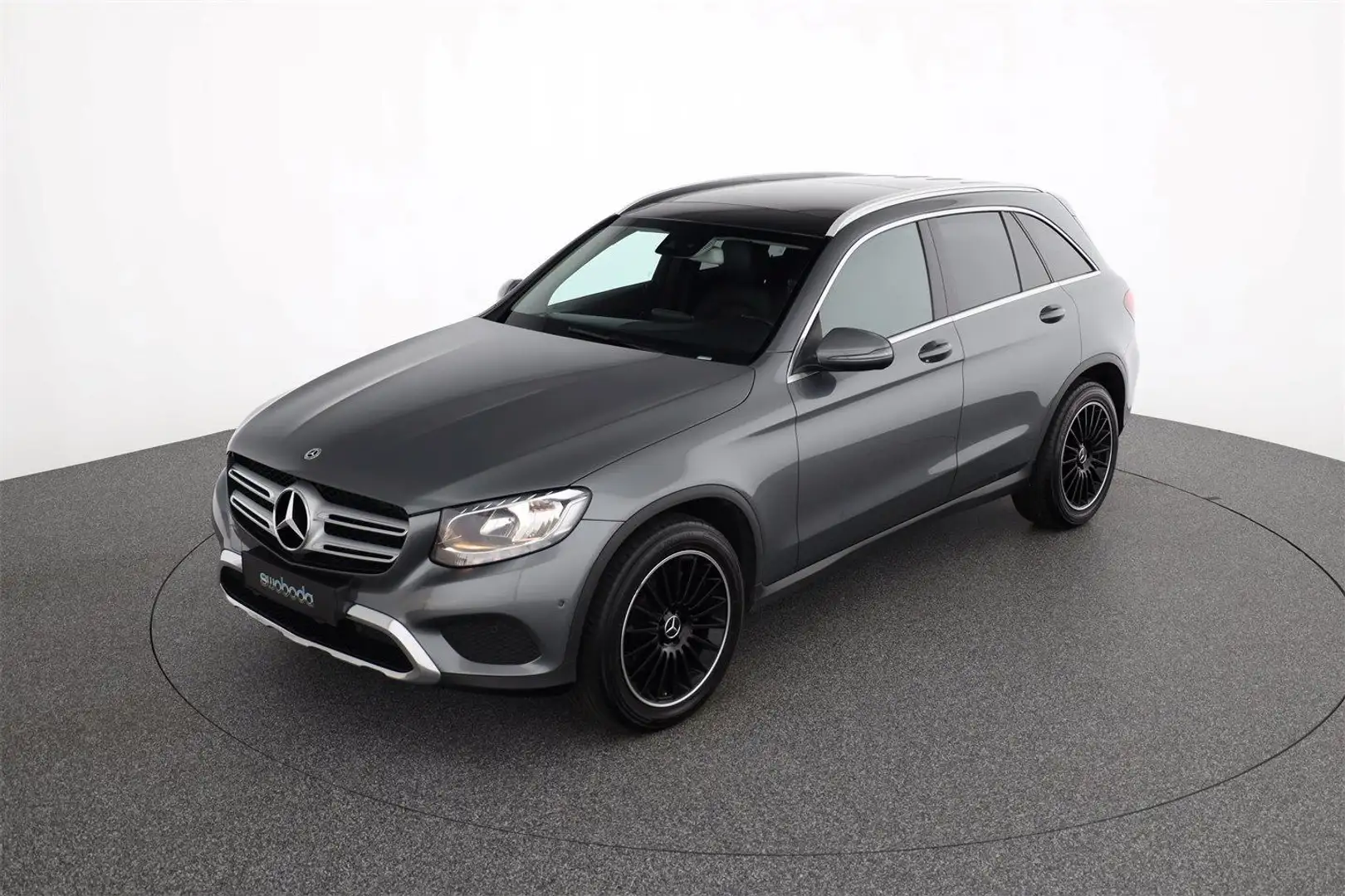 Mercedes-Benz GLC 220 d 4M AHK Panorama Grau - 2