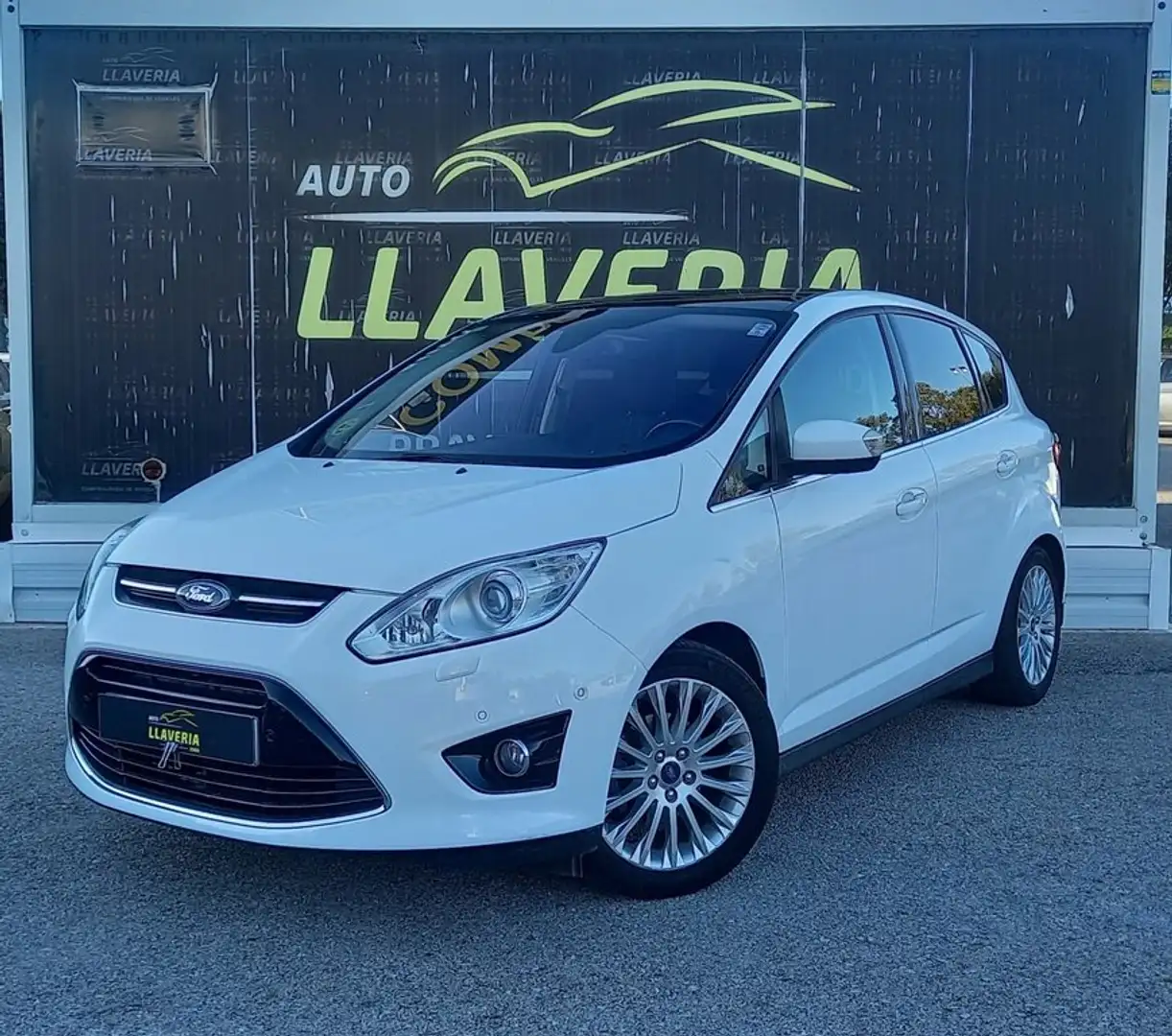 Ford C-Max 1.6 TDCi 115 Titanium Blanc - 1
