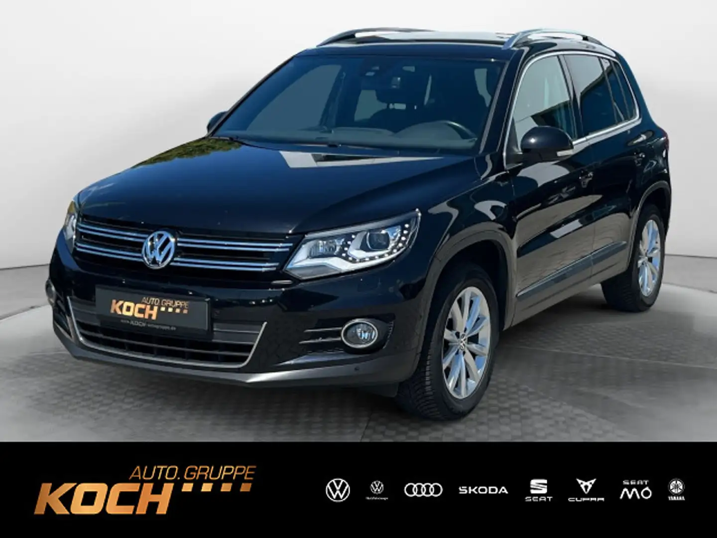 Volkswagen Tiguan 2.0TDI Lounge S& S DSG 4M Xenon Navi AHK Negro - 1