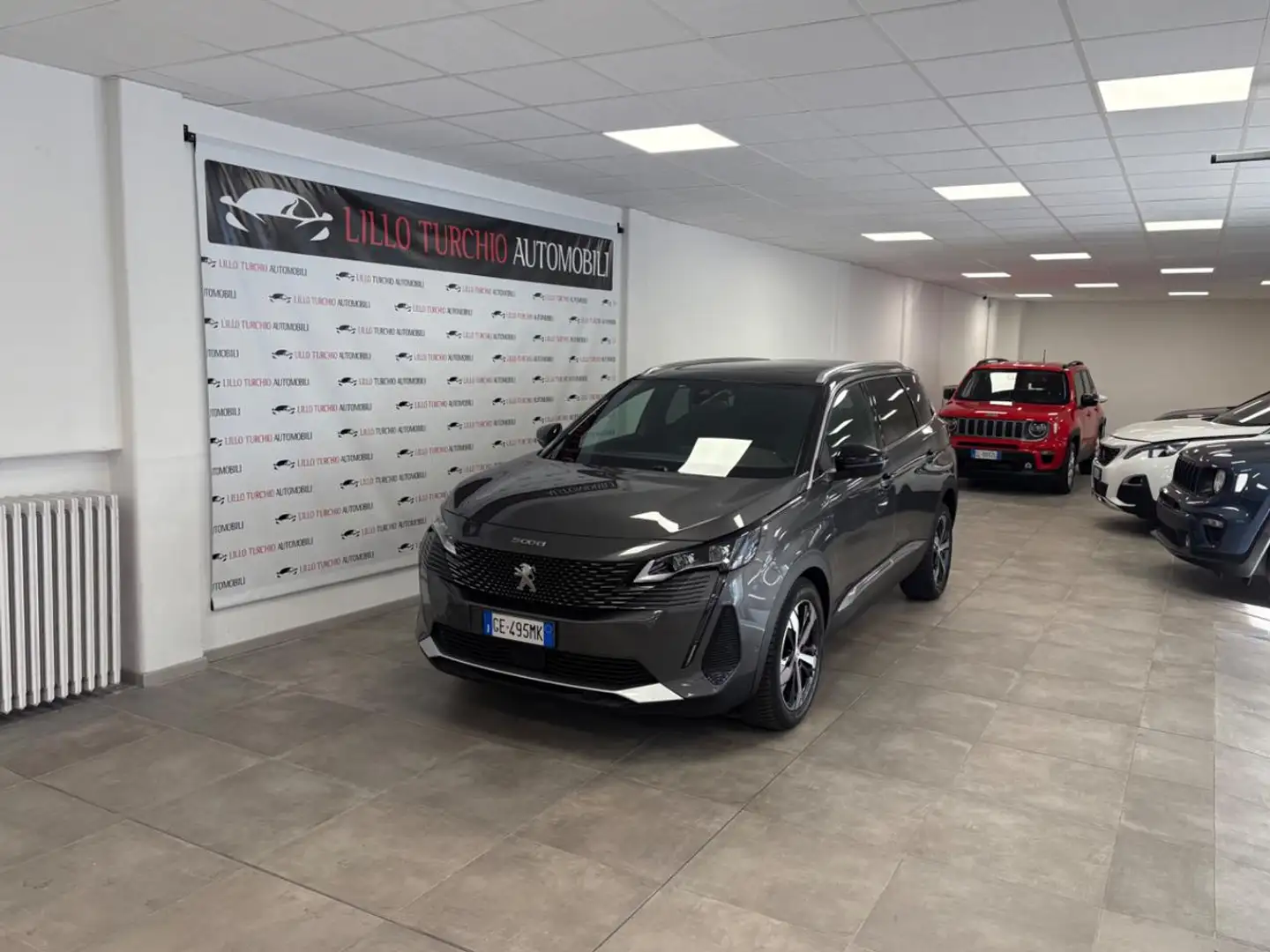 Peugeot 5008 BlueHDi 130 S&S EAT8 GT 7 POSTI TETTO APRIBILE Grigio - 1