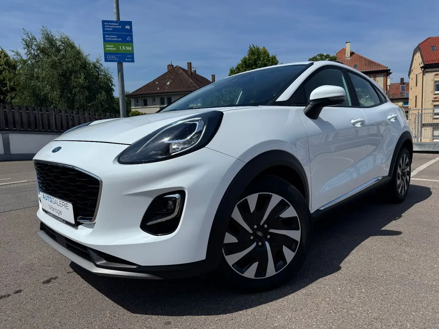 Ford Puma 1.0 EcoBoost Titanium NAVI/SPORTSITZE/PDC Blanc - 1