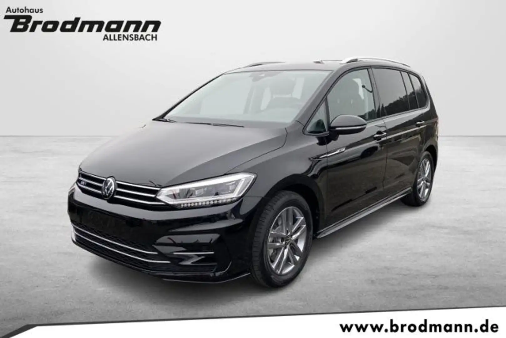 Volkswagen Touran R-Line 1.5 TSI DSG Navi-ACC-RFK-eKlappe-LED Zwart - 1