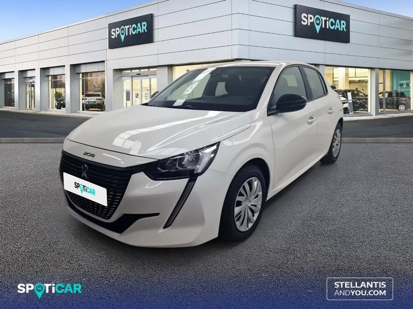 Peugeot 208 BlueHDi 73kW (100CV) Active Blanc - 1