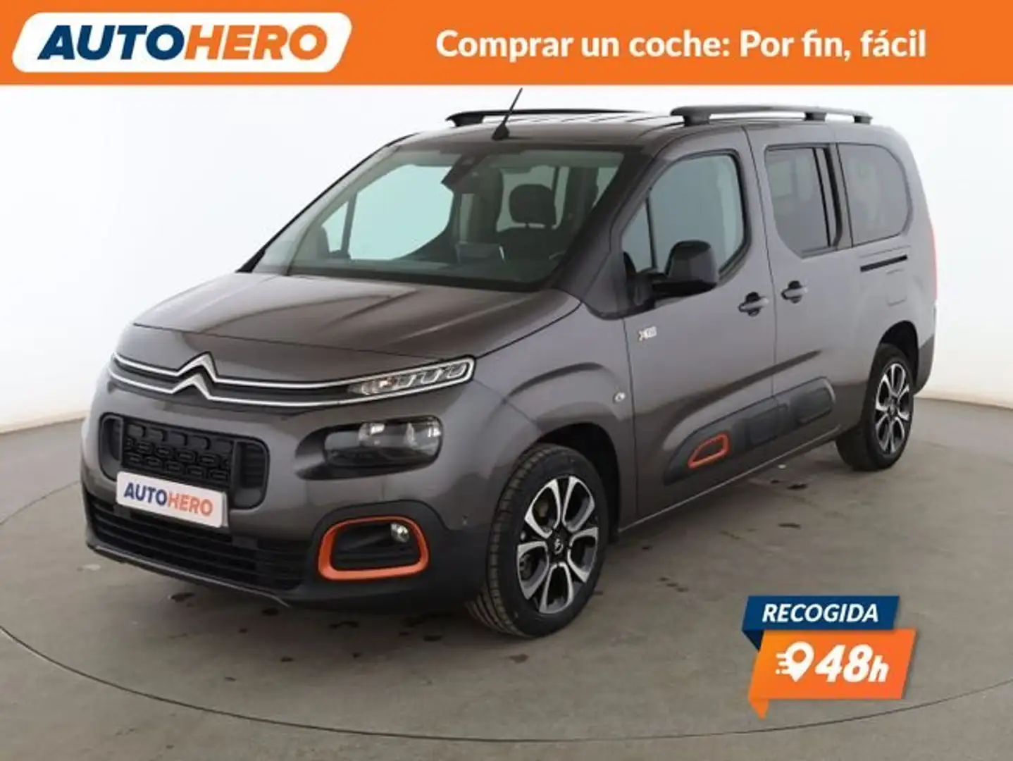 Citroen Berlingo 1.5 Blue-HDi Shine XL Gris - 1