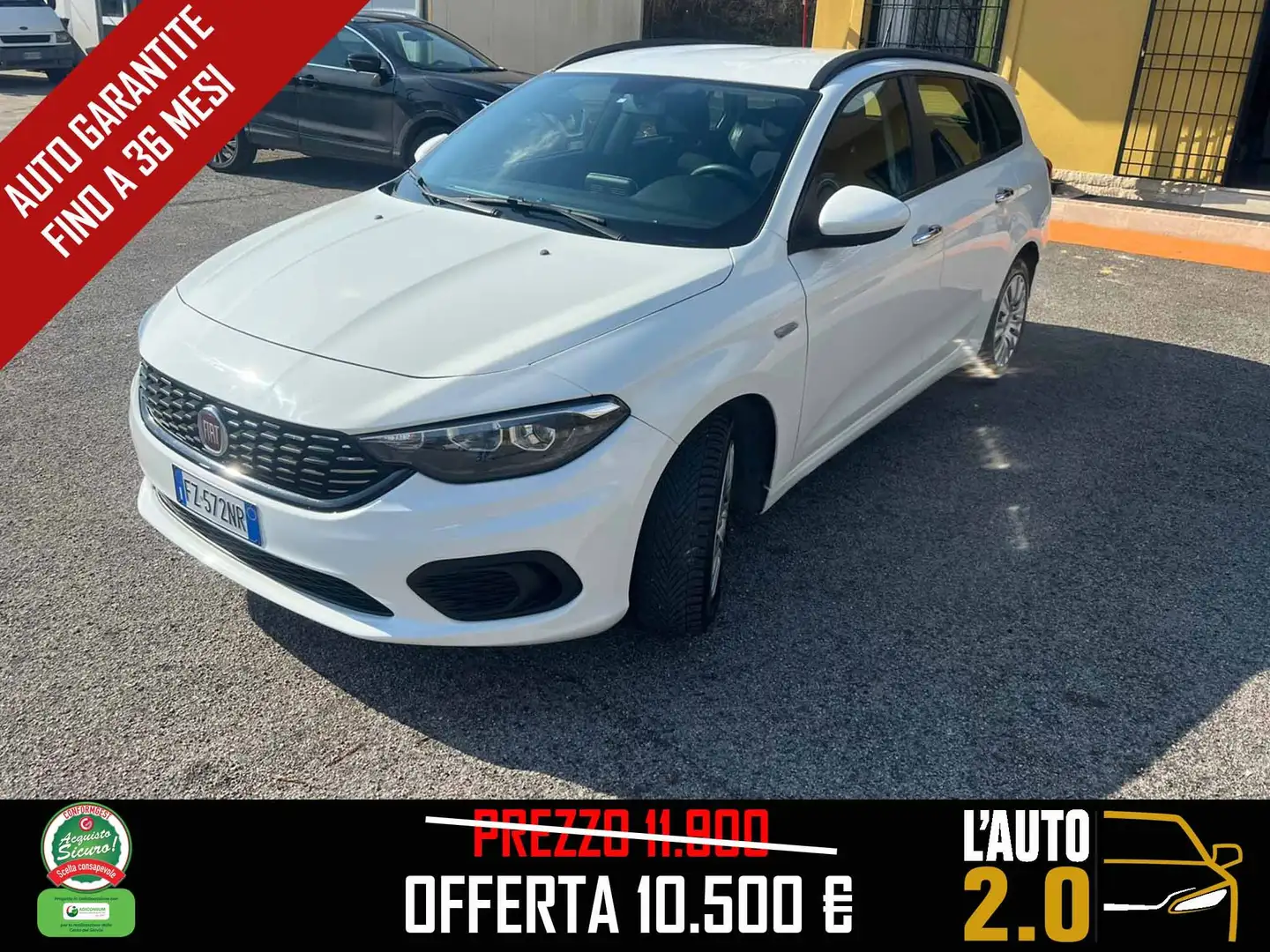 Fiat Tipo Tipo SW 1.6 mjt Easy Business s Білий - 1