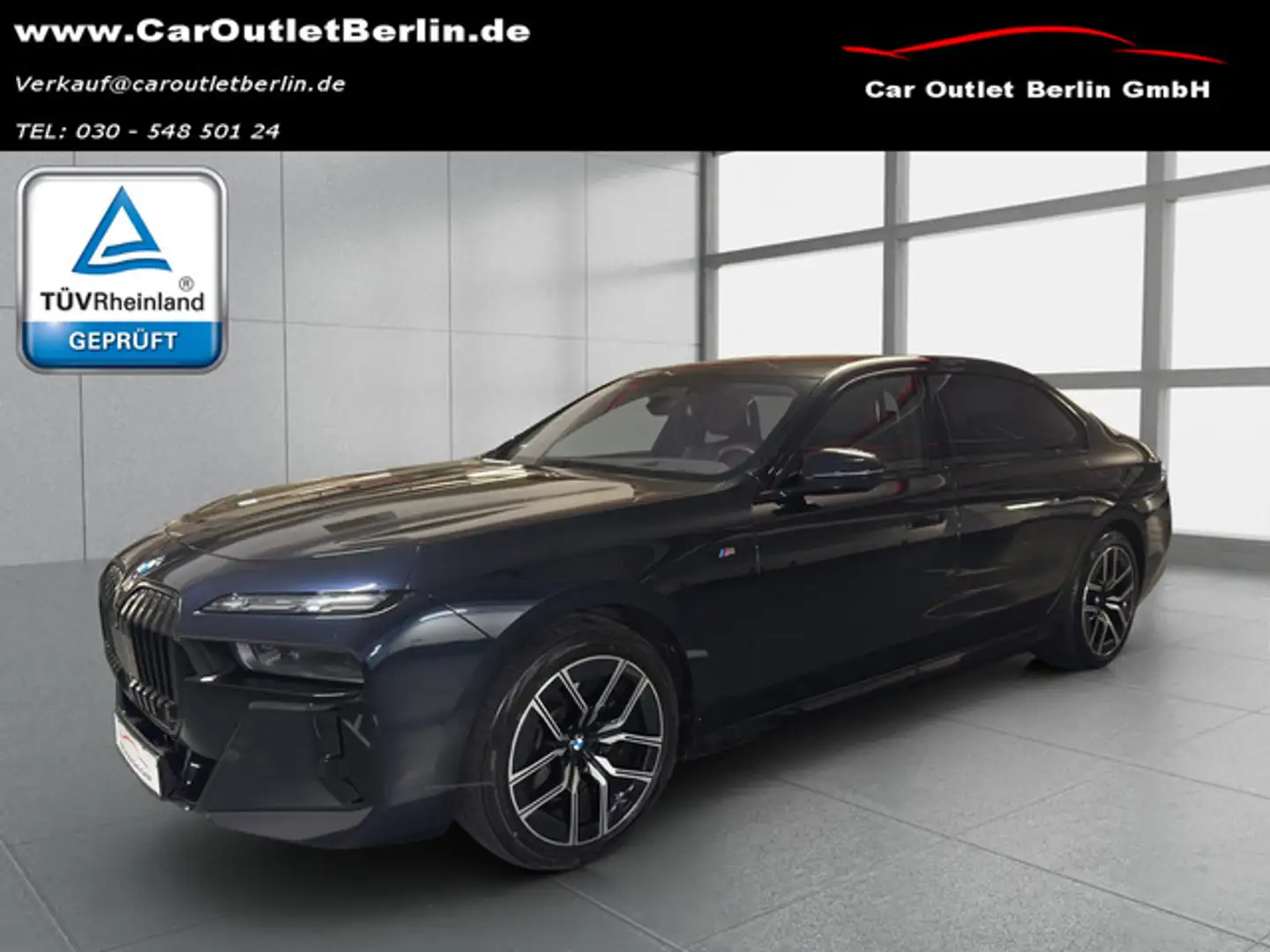 BMW 740 d xDrive M Sport Pro NP172K INDIV Theater TV Noir - 1