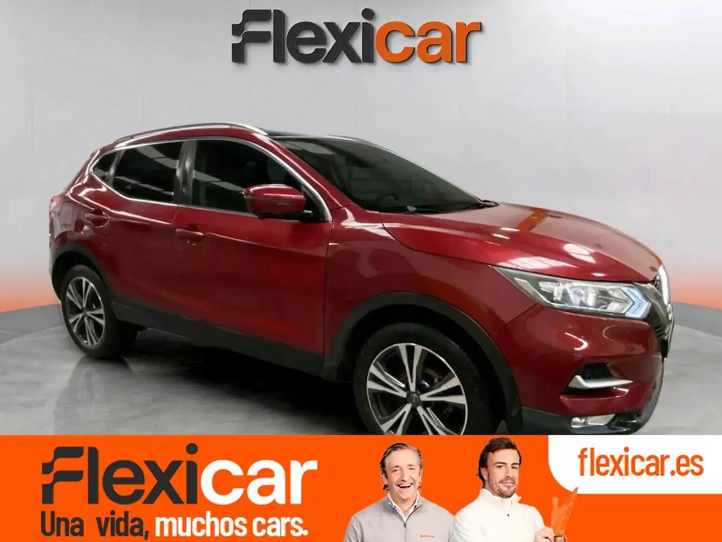 Nissan Qashqai DIG-T 103 kW (140 CV) E6D N-CONNECTA Rojo - 1