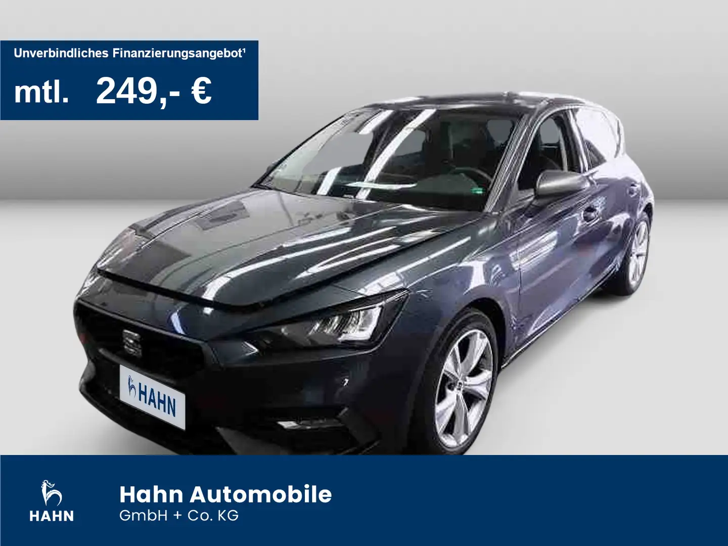 SEAT Leon 2.0TDI DSG FR LED Navi CAM ACC Sitzh APP-C Grau - 1