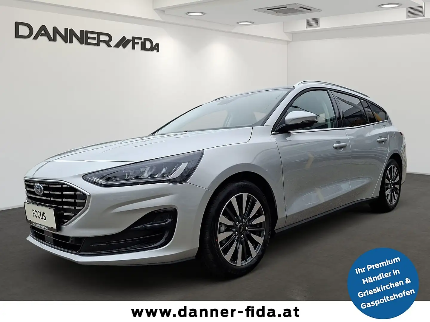 Ford Focus TITANIUM-X Kombi 115PS EcoBlue/Diesel Automatik... Silber - 1