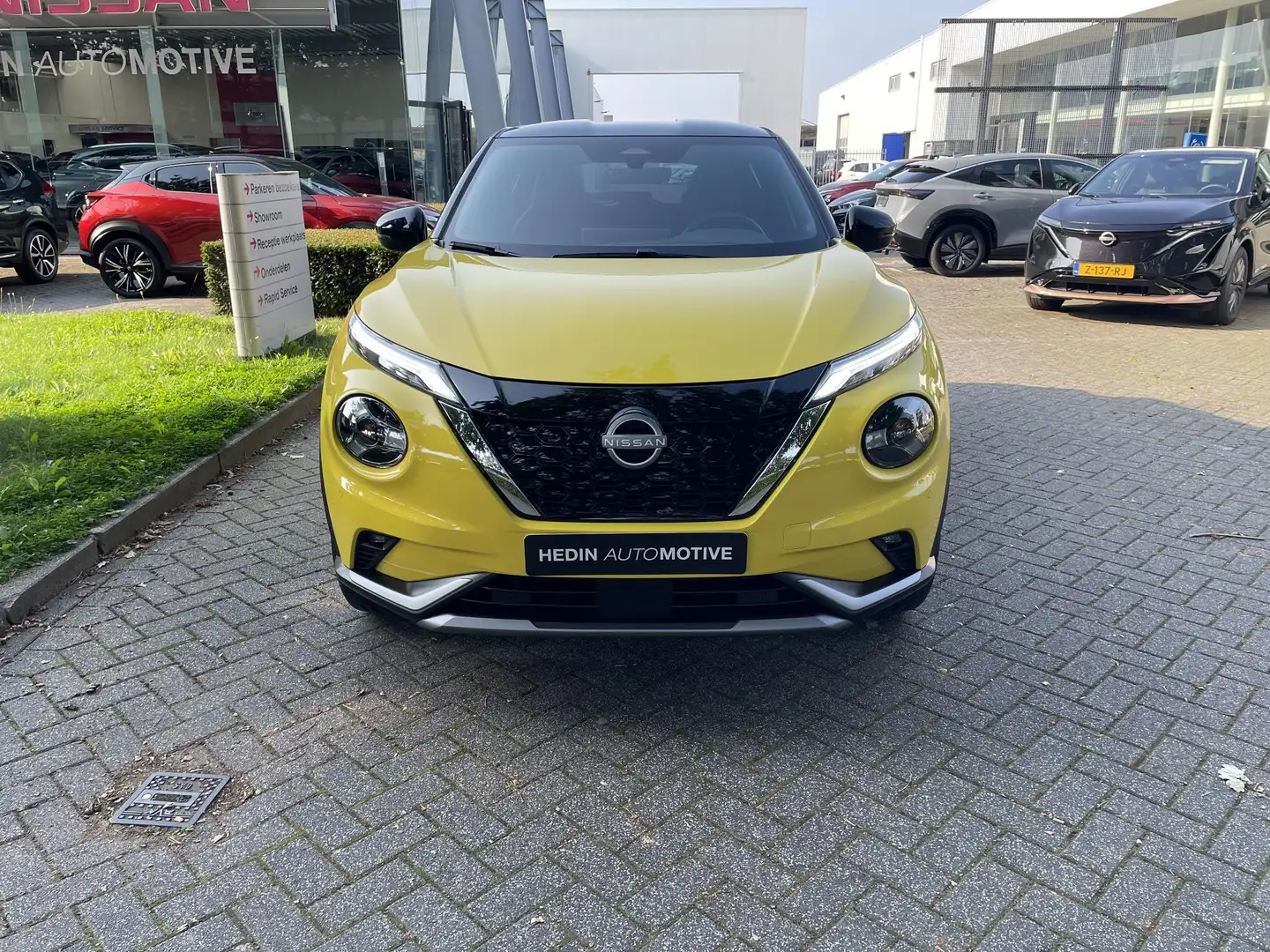 Nissan Juke 1.6 HYBRID 143 N-DESIGN AUTOMAAT | NIEUW | INCL. E Geel - 2