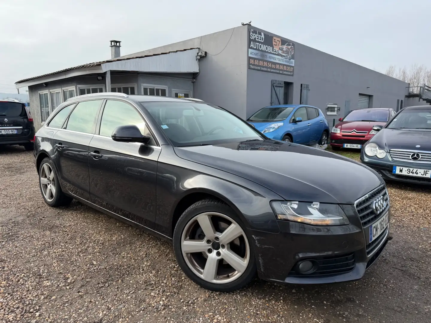 Audi A4 Ambiente Multitronic A Gris - 1