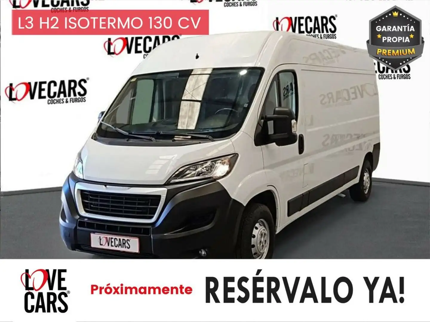 Peugeot Boxer BlueHDI 33 L3 H2 FURGÓN ISOTERMO 130 Blanco - 1