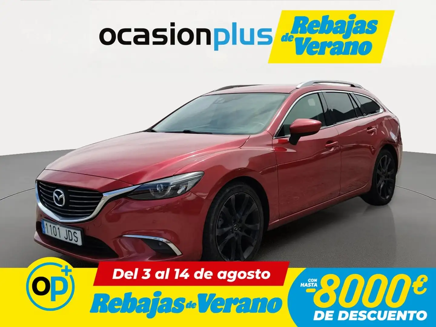 Mazda 6 W. 2.2DE Luxury Rojo - 1