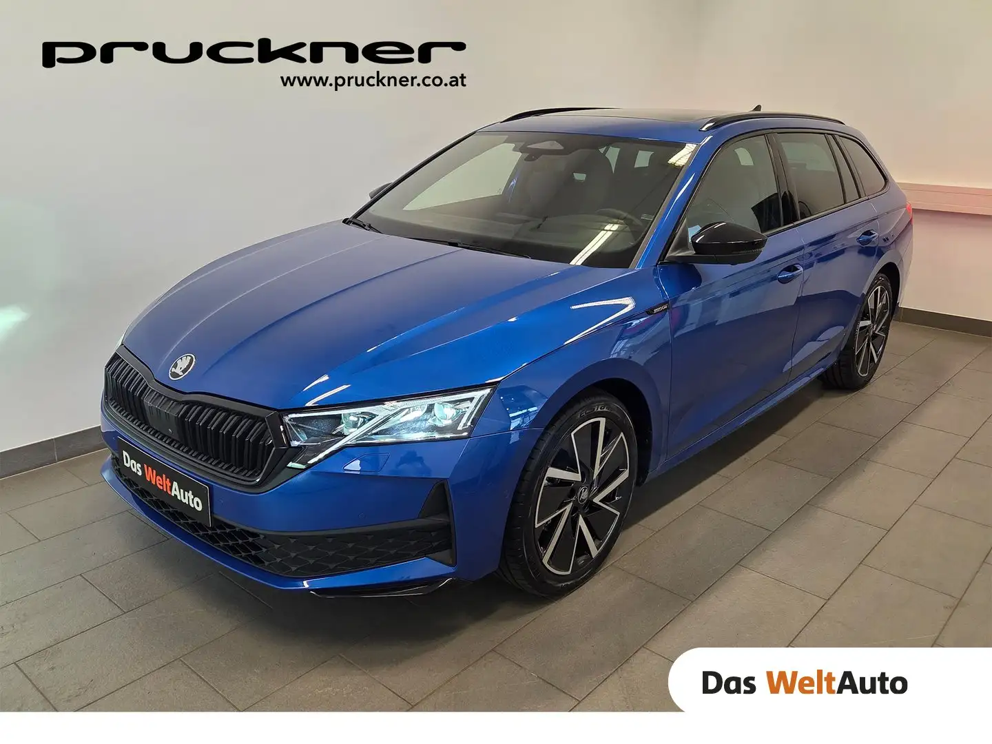 Skoda Octavia Sportline TSI mHEV DSG Blau - 1