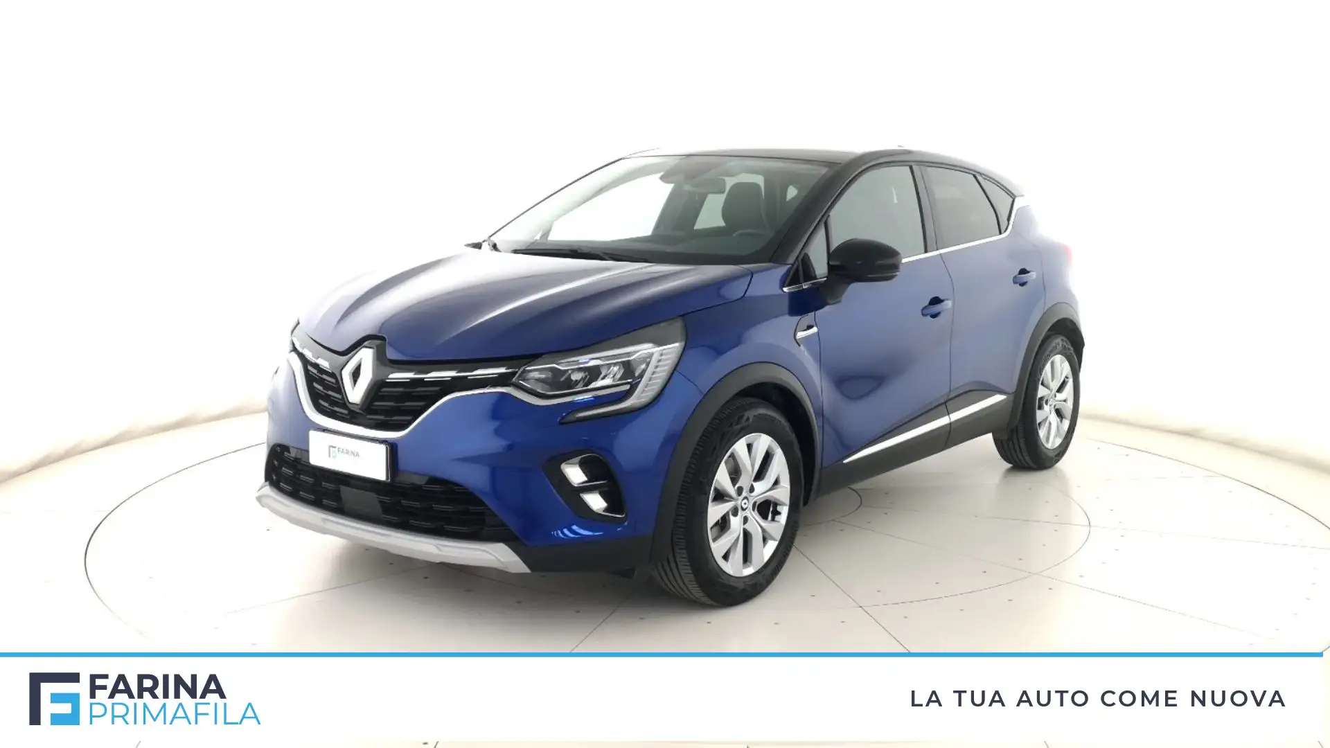 Renault Captur 1.6 E-TECH Hybrid Intens Blu/Azzurro - 1