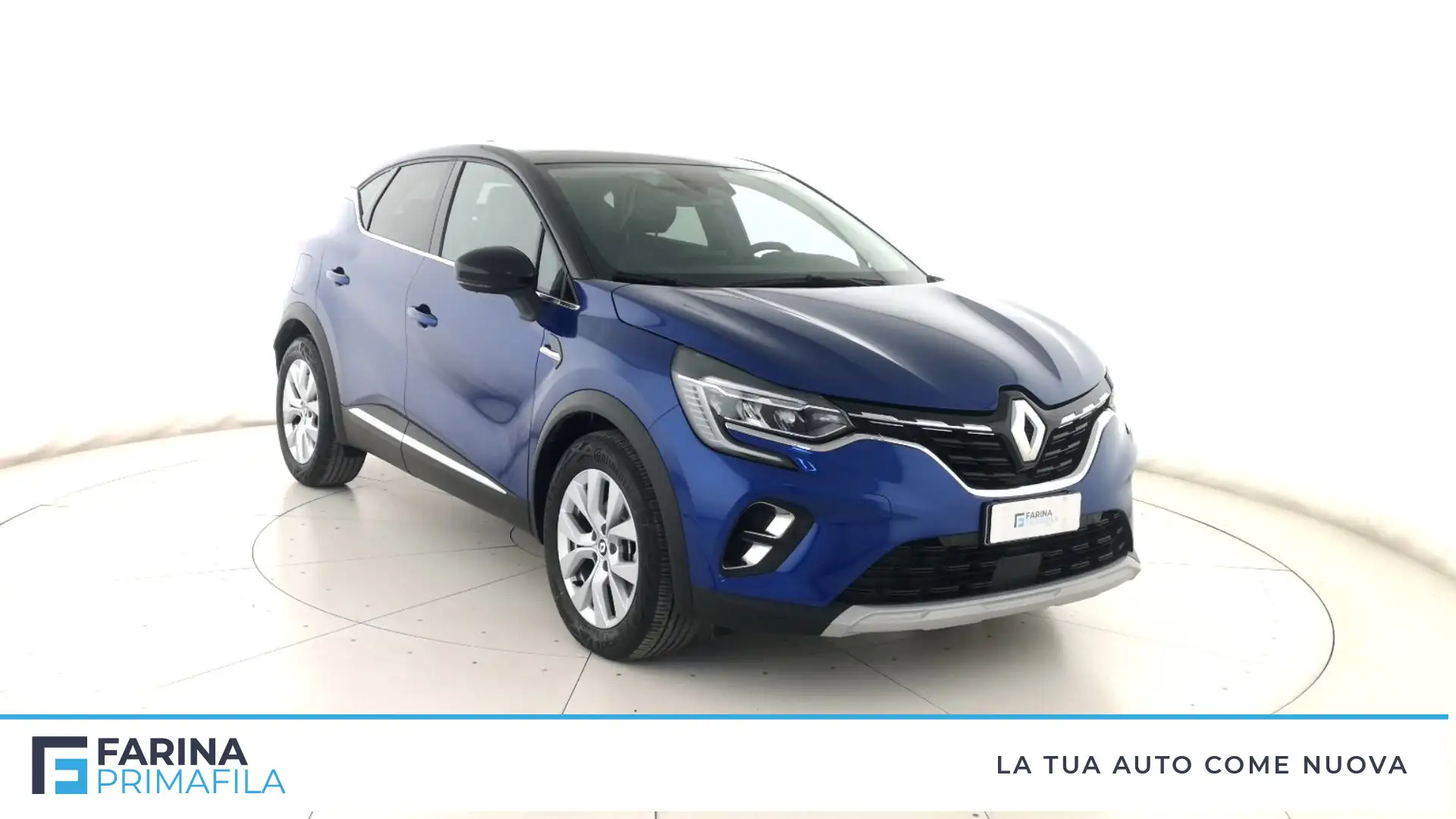 Renault Captur 1.6 E-TECH Hybrid Intens Blu/Azzurro - 2