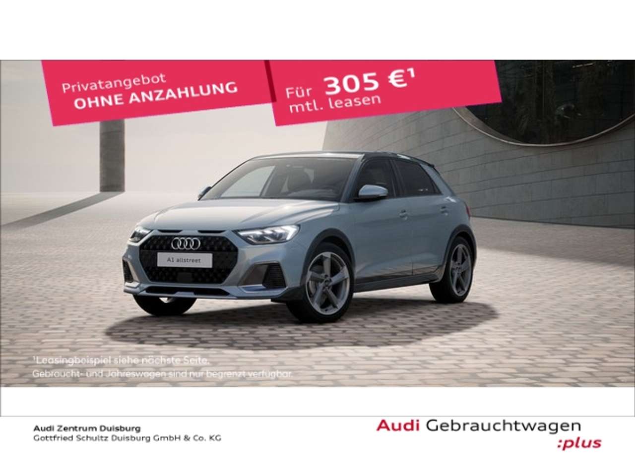 Audi A1 2022 — allstreet 30 TFSI Anschlussgarantie 3 Jahre 100.00