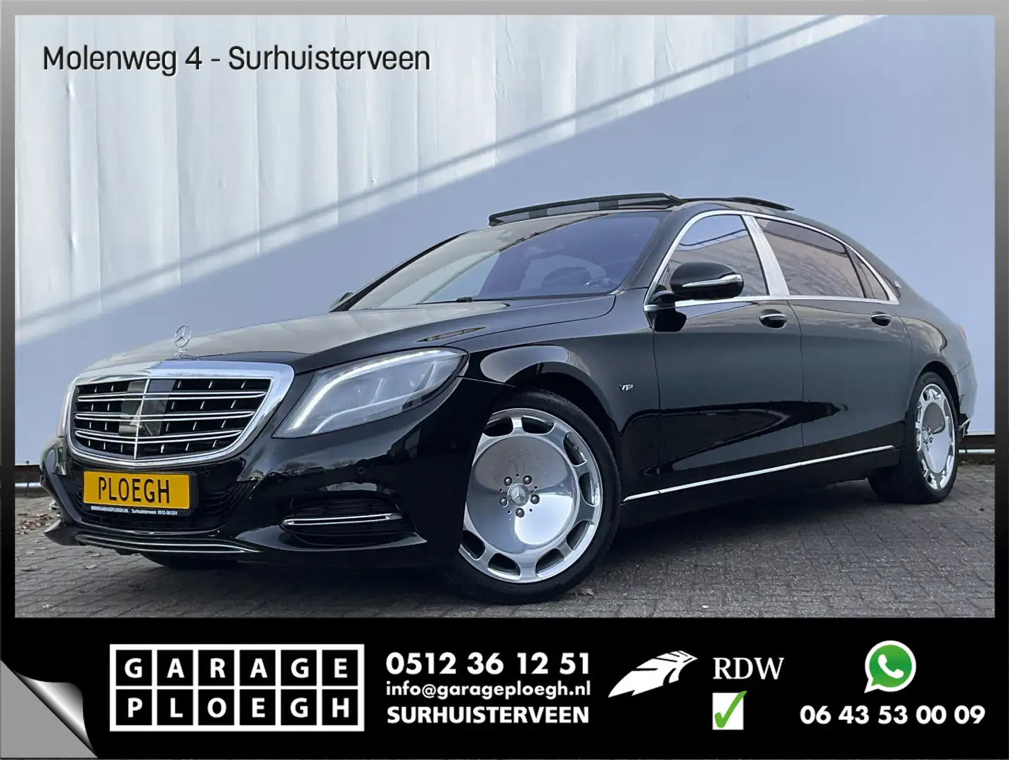 Maybach Sonstige S-klasse 600 V12 B&O(811) HUD 360° Nachtsysteem(61 Schwarz - 1