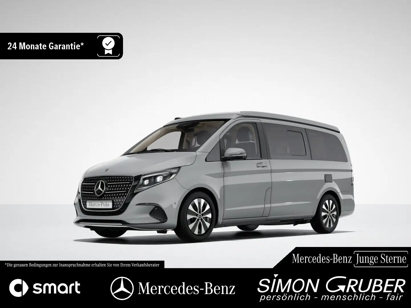 Mercedes-Benz Marco Polo V 300 d 4M Marco Polo Küche Airmatic Leder AHK Grau - 1