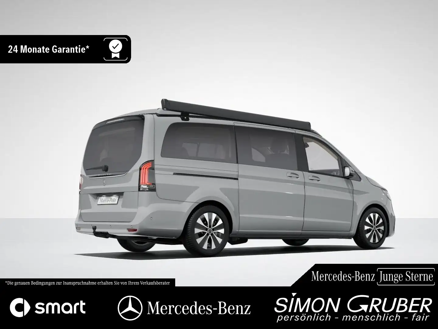 Mercedes-Benz Marco Polo V 300 d 4M Marco Polo Küche Airmatic Leder AHK Grau - 2